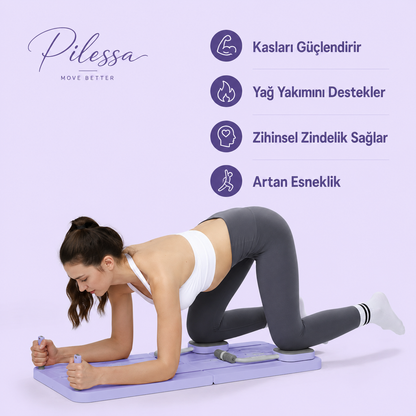 💜Pilessa™ Katlanabilir Reformer Pilates Aleti💜