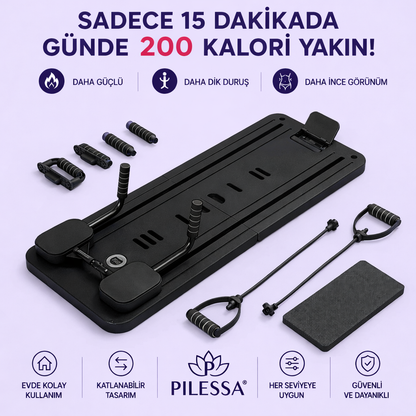 💜Pilessa™ Katlanabilir Reformer Pilates Aleti💜